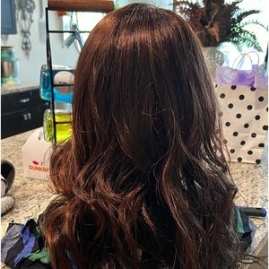 Brand new synthetic wig unit.